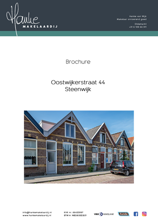 Brochure preview - Brochure - Oostwijkerstraat 44, Steenwijk.pdf
