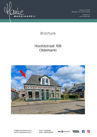 Brochure preview - Brochure - Hoofdstraat 108, Oldemarkt.pdf