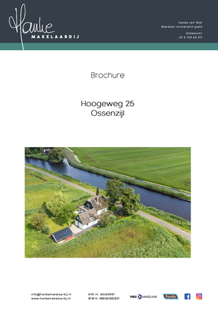 Brochure preview - Brochure - Hoogeweg 25, Ossenzijl.pdf