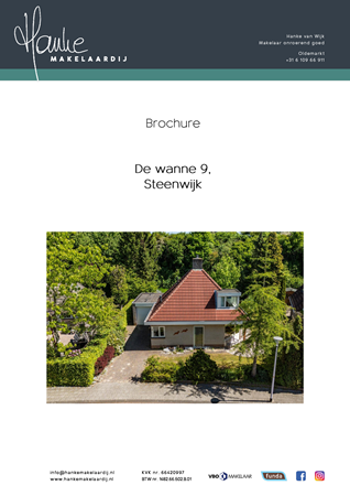 Brochure preview - Brochure - de Wanne 9, Steenwijk.pdf