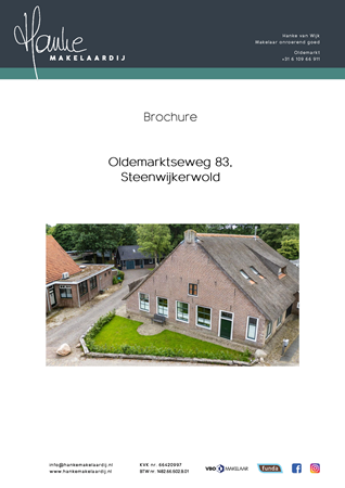 Brochure preview - Brochure - Oldemarktseweg 83 - Steenwijkerwold.pdf