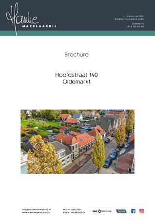 Brochure preview - Brochure - Hoofdstraat 140, Oldemarkt.pdf