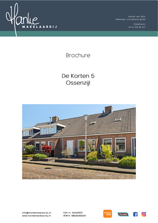 Brochure preview - Brochure - De Korten 5, Ossenzijl.pdf