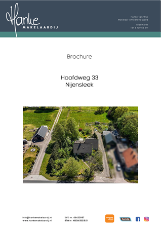 Brochure preview - Brochure - Hoofdweg 33, Nijensleek.pdf
