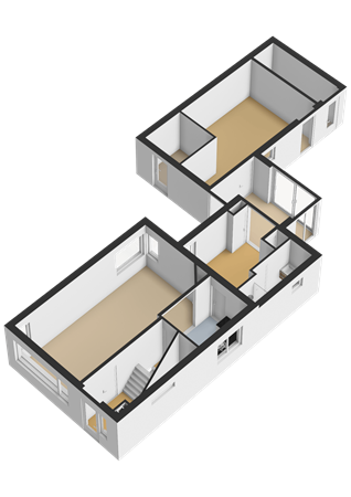 Koningin Julianaweg 47, 8375 AB Oldemarkt - Begane grond - 3D.png