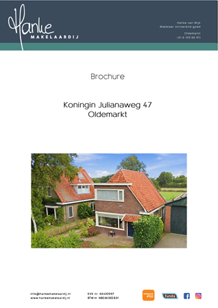 Brochure preview - Brochure - Kon. Julianaweg 47, Oldemarkt.pdf
