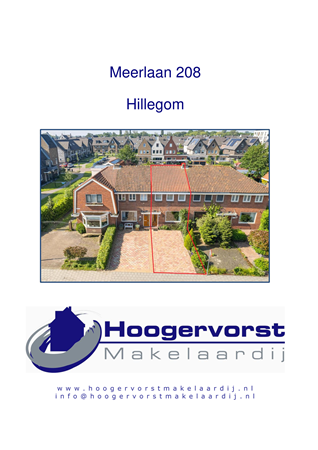 Brochure preview - Brochure Meerlaan 208 Hillegom.pdf