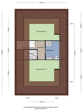 Brouwersdam 50, 2134 WZ Hoofddorp - 389092_2D_Zolder_Brouwersdam_50_Hoofddorp_03.jpg