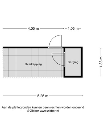 Dopheidestraat 20, 2165 VP Lisserbroek - 457086_2D_Berging_Dopheidestraat_20_Lisserbroek_08.jpg