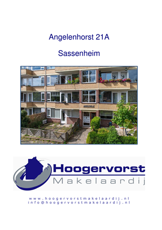 Brochure preview - Brochure Angelenhorst 21A Sassenheim.pdf