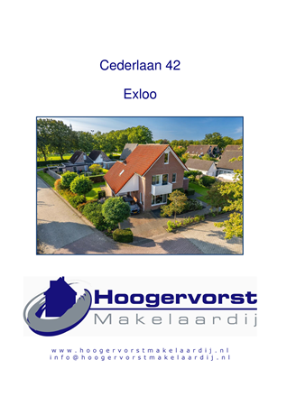 Brochure preview - Brochure Cederlaan 42 Exloo.pdf