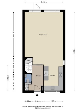 Ribesstraat 10, 2165 CE Lisserbroek - 465038_2D_Begane_grond_Ribesstraat_10_Lisserbroek_01.jpg