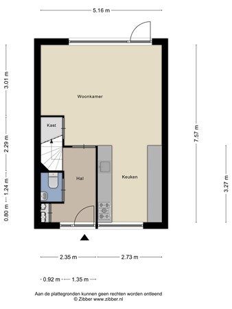 Palmestein 50, 2151 HM Nieuw-Vennep - 466996_2D_Begane_Grond_Palmestein_50_Nieuw_Vennep_01.jpg