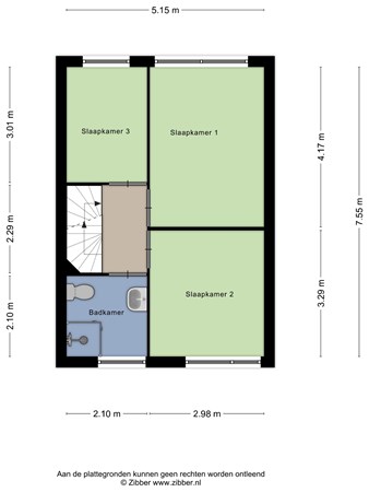 Palmestein 50, 2151 HM Nieuw-Vennep - 466996_2D_Eerste_Verdieping_Palmestein_50_Nieuw_Vennep_03.jpg