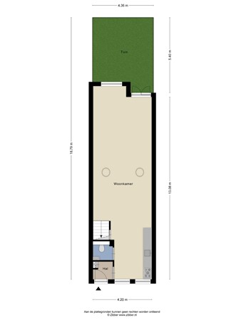 Nagtzaamstraat 59, 2032 TD Haarlem - 483953_2D_Begane_Grond__Tuin_Nagtzaamstraat_59_Haarlem_04.jpg