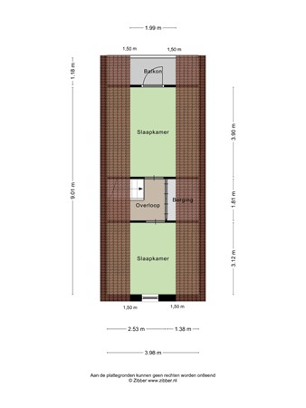 Het Zwiggelterveld 110, 9433 VC Zwiggelte - 351679_2D_Eerste_verdieping_Het_Zwiggelterveld_97_Zwiggelte_02.jpg