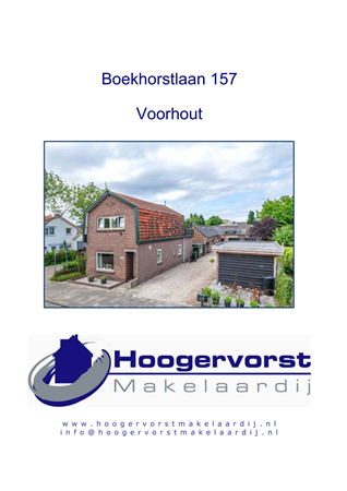 Brochure preview - Brochure Boekhorstlaan 157 Voorhout.pdf