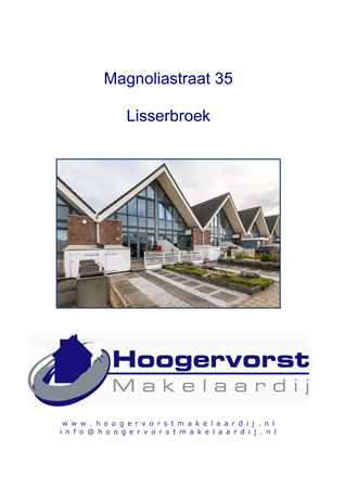 Brochure preview - Brochure Magnoliastraat 35 Lisserbroek.pdf