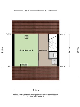 Lisdoddestraat 36, 2165 VB Lisserbroek - 381718_2D_Tweede_verdieping_Lisdoddestraat_36_Lisserbroek_03.jpg