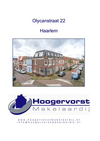 Brochure preview - Brochure Olycanstraat 22 Haarlem.pdf
