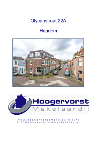 Brochure preview - Brochure Olycanstraat 22a Haarlem.pdf
