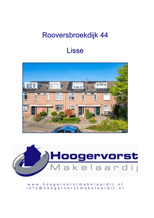 Brochure preview - Brochure Rooversbroekdijk 44 Lisse.pdf