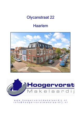 Brochure preview - Brochure Olycanstraat 22 Haarlem.pdf