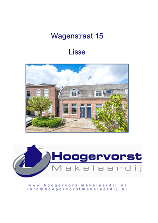 Brochure preview - Brochure Wagenstraat 15 Lisse.pdf