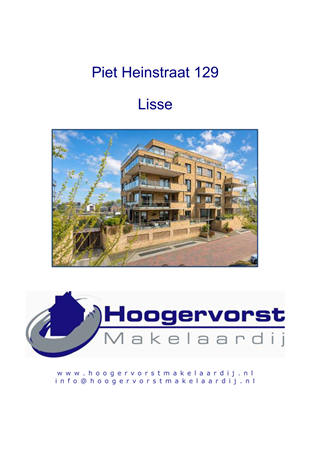Brochure preview - Brochure Piet Heinstraat 129 Lisse.pdf