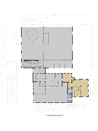 Floorplan - Jensemaweg 3, 9883 TH Oldehove