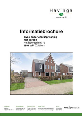 Brochure preview - brochure Het Noorderlicht 19 Zuidhorn.pdf
