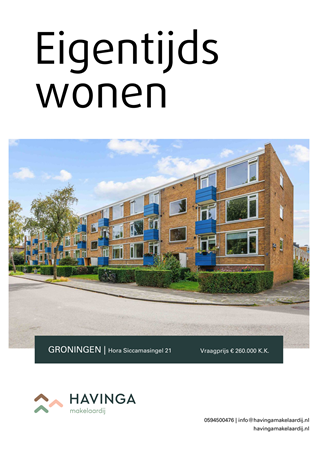 Brochure preview - Hora Siccamasingel 21, 9721 HA GRONINGEN (1)