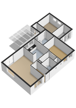 Kenwerderlaan 30, 9883 RJ Oldehove - Begane grond - 3D.png