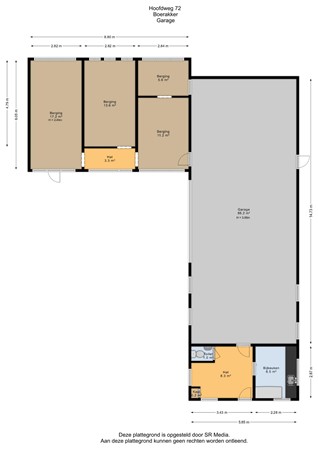Hoofdweg 72, 9362 RB Boerakker - Garage - 2D.jpg