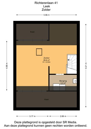 Richterenlaan 41, 9351 JS Leek - Zolder - 2D.jpg