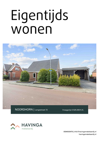 Brochure preview - Langestraat 72, 9804 PM NOORDHORN (1)
