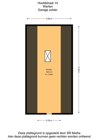 Hoofdstraat 14, 9003 LJ Warten - Garage zolder - 2D.jpg