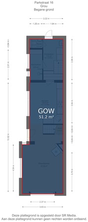 Parkstraat 16, 9001 AT Grou - Begane grond - markings.jpg