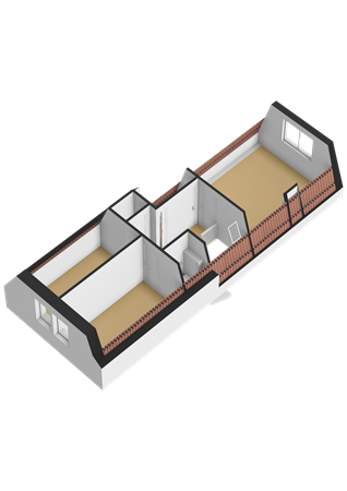Parkstraat 16, 9001 AT Grou - Eerste verdieping - 3D.png