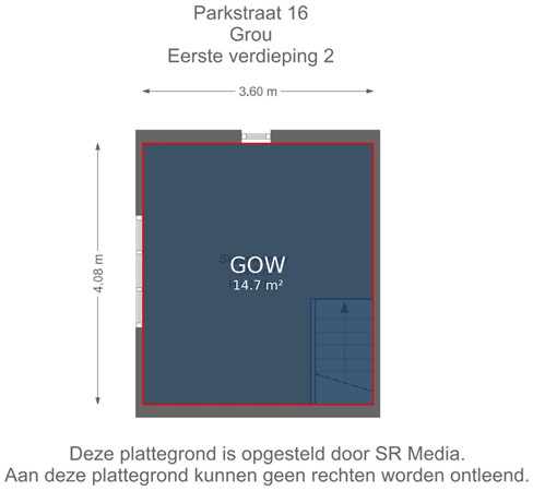 Parkstraat 16, 9001 AT Grou - Eerste verdieping 2 - markings.jpg