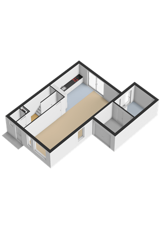 Borgweg 82, 9804 RT Noordhorn - Begane grond - 3D.png