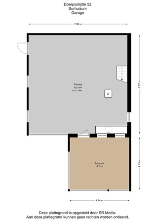 Doarpsstrjitte 52, 9283 TG Surhuizum - Garage - 2D.jpg