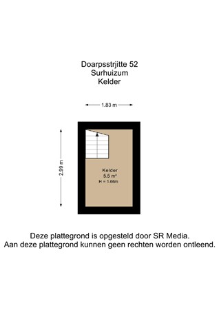 Doarpsstrjitte 52, 9283 TG Surhuizum - Kelder - 2D.jpg