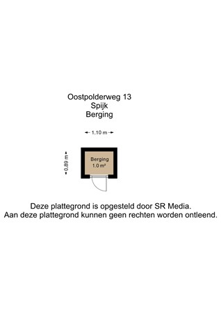 Oostpolderweg 11, 9909 TH Spijk - Berging - 2D.jpg