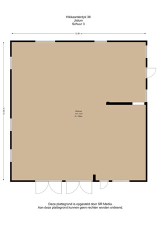Hikkaarderdyk 38, 9177 GA Jislum - Schuur 3 - 2D.jpg