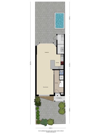 Floorplan - Sir Winston Churchillln 448, 2285 SM Rijswijk