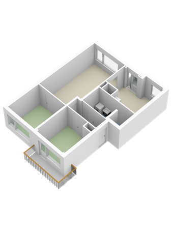 Floorplan - Ambachtsgaarde 96, 2542 EH Den Haag