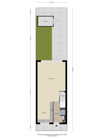 Floorplan - Du Meelaan 173, 2722 ZT Zoetermeer