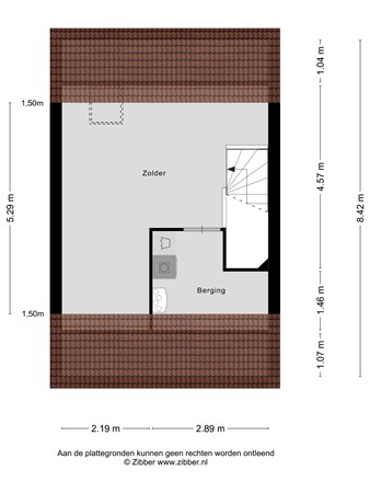 Floorplan - Du Meelaan 173, 2722 ZT Zoetermeer