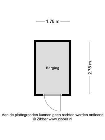 Floorplan - Du Meelaan 173, 2722 ZT Zoetermeer